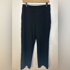 Banana Republic Camden Fit Fully-Lined Black Wool Blend Dress Pants, Sz 8